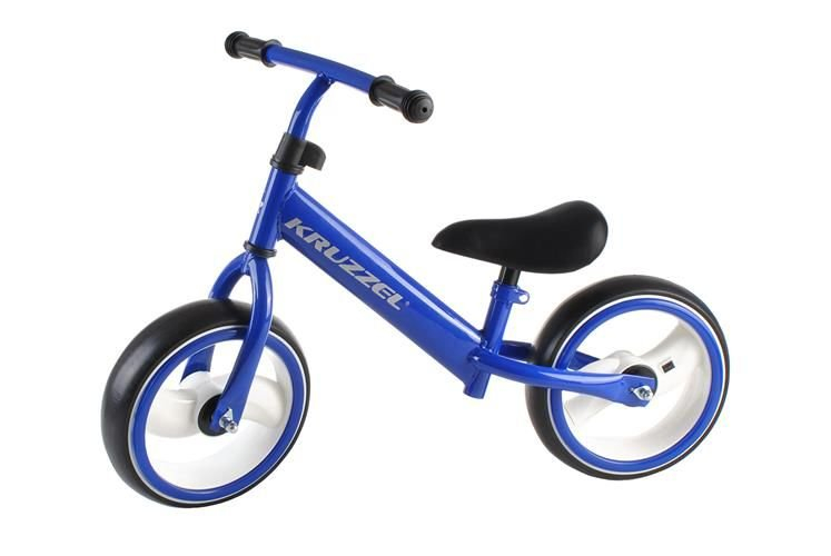 Kids Balance Bike LED Kruzzel - blue, 10303