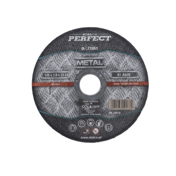Stalco Perfect cutting disc 115 x 1.0, 1 pc