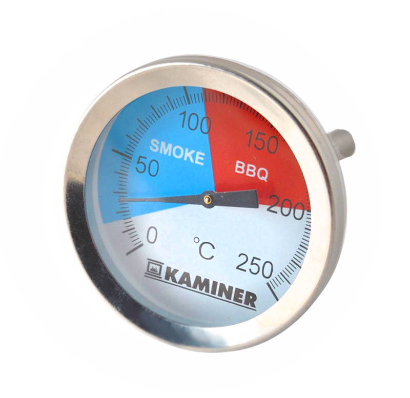 Thermometer for grill and smoker