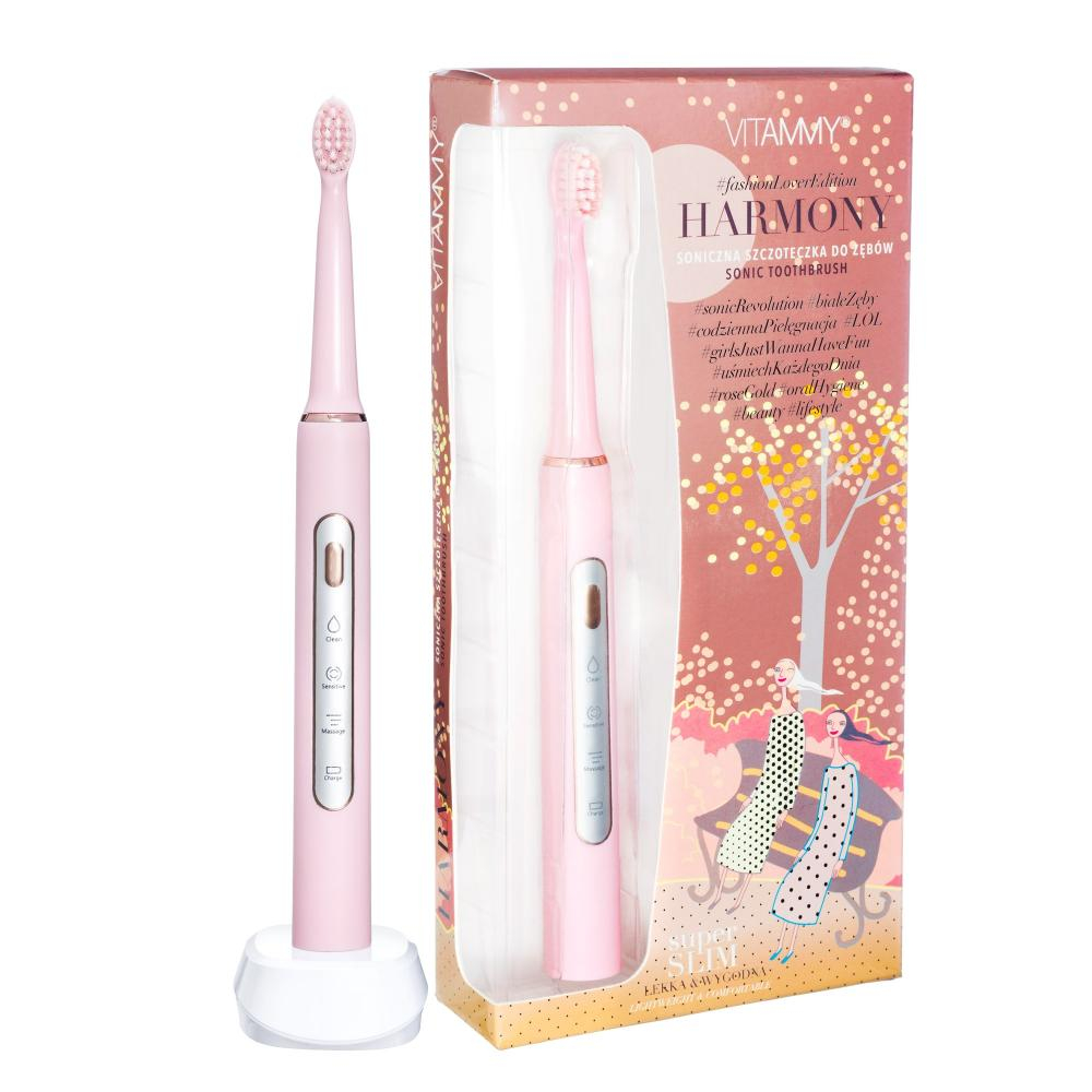 Zubní kartáček Vitammy Harmony TOW013612 růžový