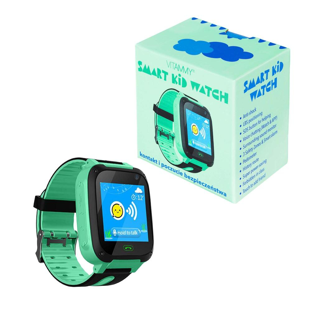 Vitammy SMART KID Inteligentné detské hodinky zelené