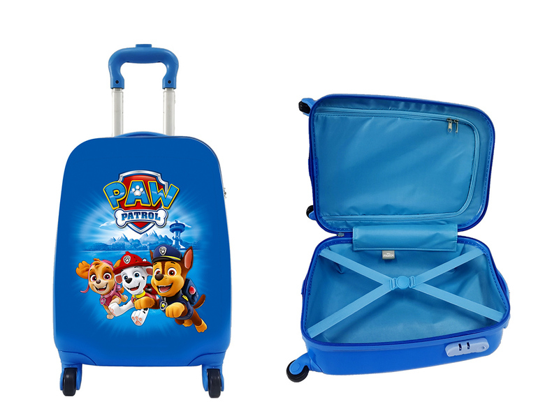 MARKO BC-PP-001 Cestovní kufr Psi Patrol velký modrý