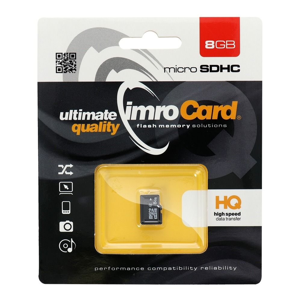 Memory card Imro Card microSDHC 8 GB