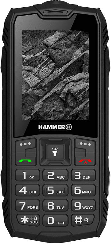 Mobil myPhone Hammer Rock čierny