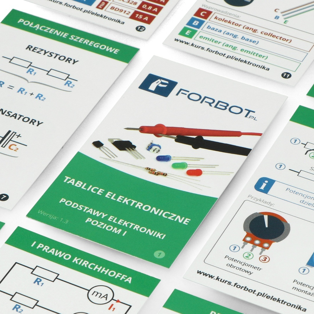 FORBOT - elektronické tabule - pre kurz Základy elektroniky