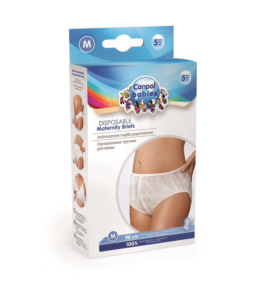 Postpartum panties M, 5pcs packaging Canpol Babies (size M, code)