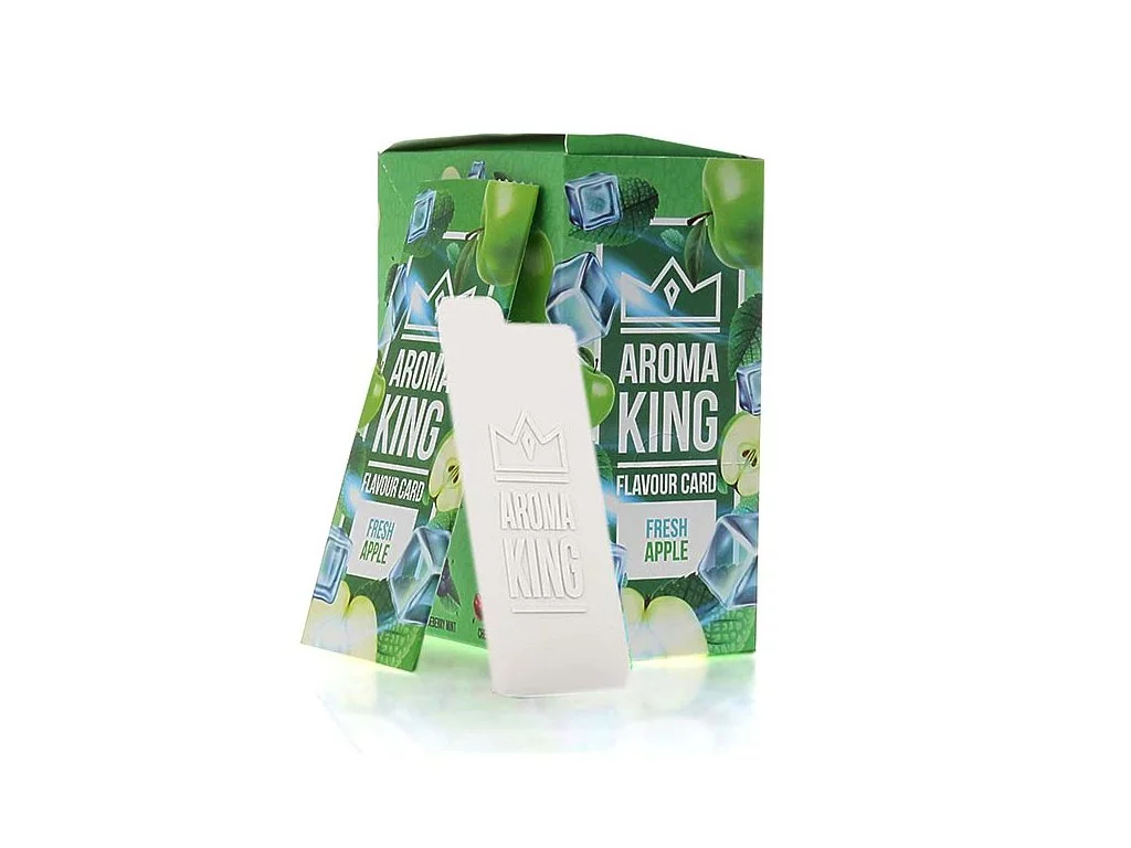 Flavored aroma card - fresh apple - Fresh Apple - 1 pc - Aroma King