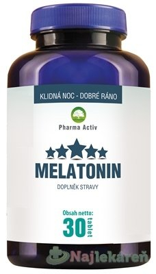 Pharma activ melatonin tbl 1x30 ks
