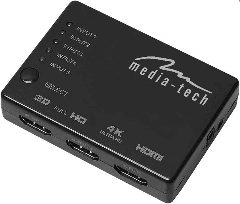 HDMI kapcsoló Media-Tech MT5207 HDMI kapcsoló