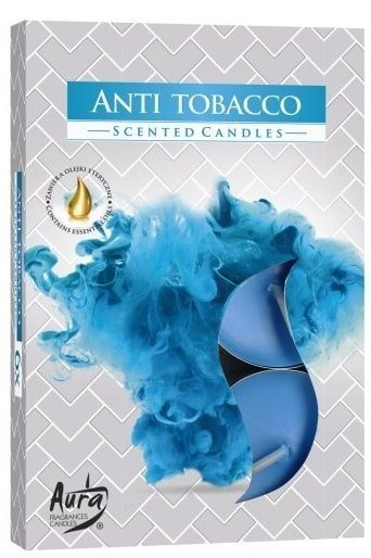 Candele da tè antisettiche Admit Anti Tobacco 6 pezzi