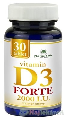 Vitamin D3 FORTE 2000I.U. 30 tablet