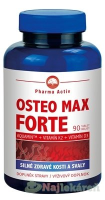 OSTEO MAX Forte 1200 mg +K2+D3 90 tabliet