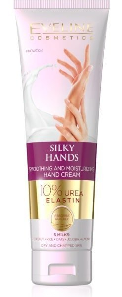 EVELINE Silky Hands fugtgivende og udglattende håndcreme 100 ml