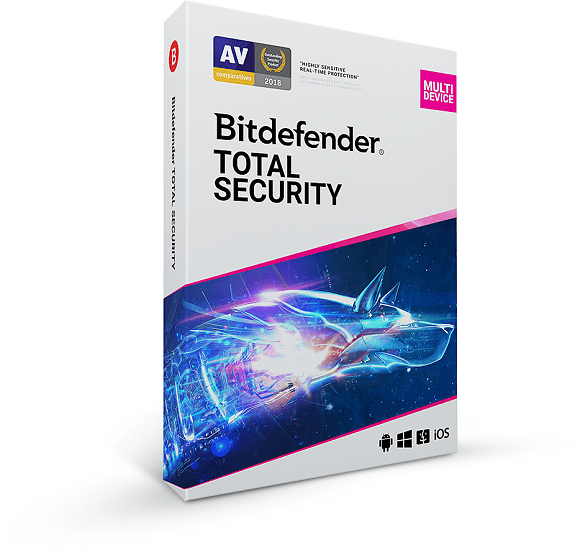 Softvér Bitdefender Total Security 10Z/1R
