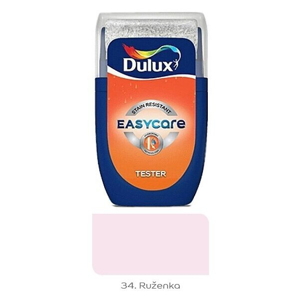 Dulux EasyCare 34 Rosy, Washable Interior Paint Tester 30ml - 34 Rosy