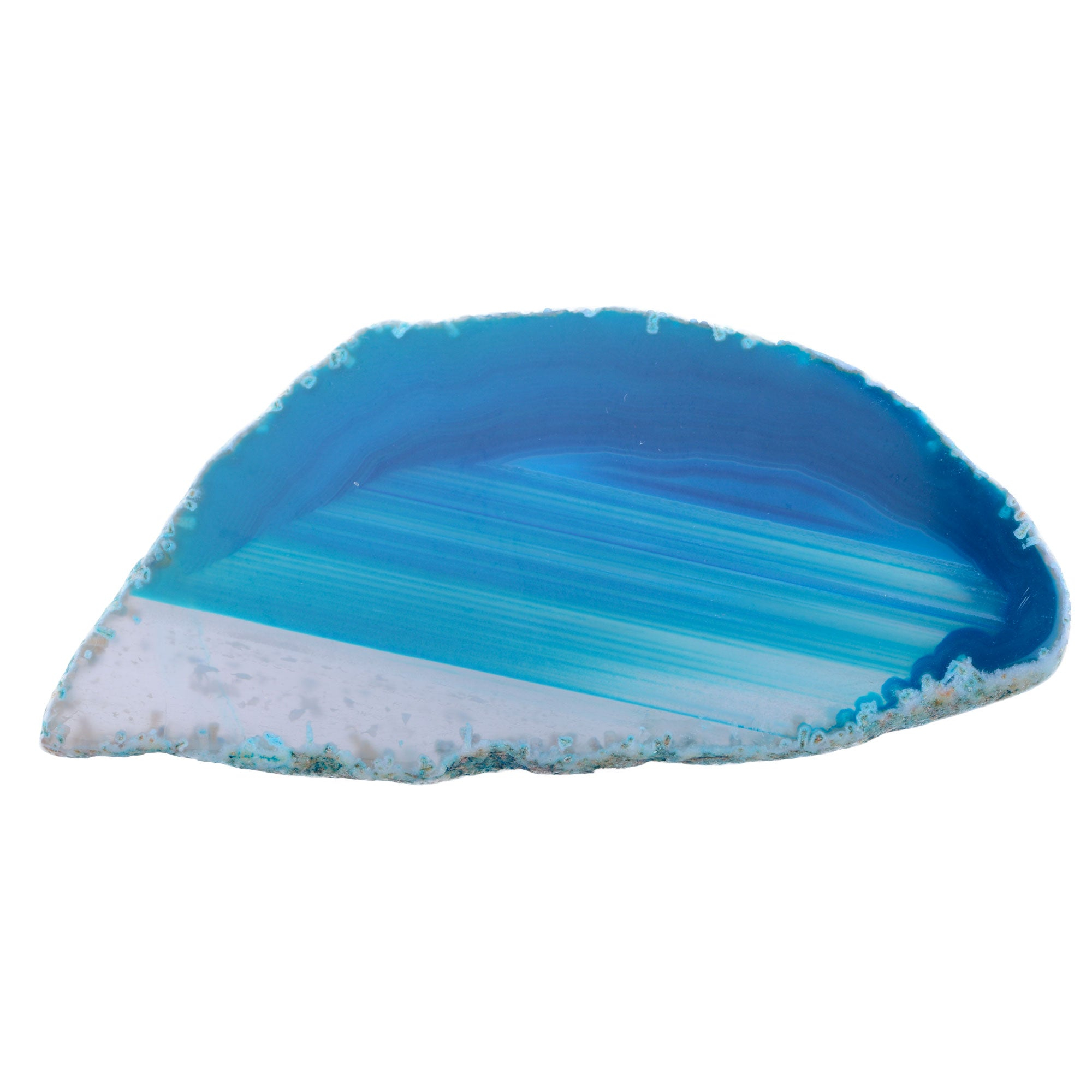 Achatscheibe - Blau - 9 cm