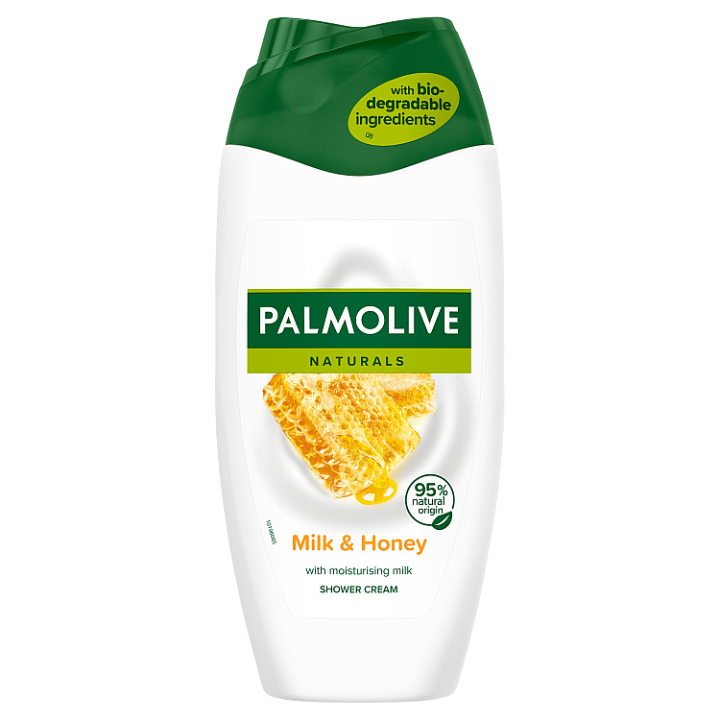 Palmolive Naturals Milk & Honey, Sprchový gél Med & Mlieko 250 ml