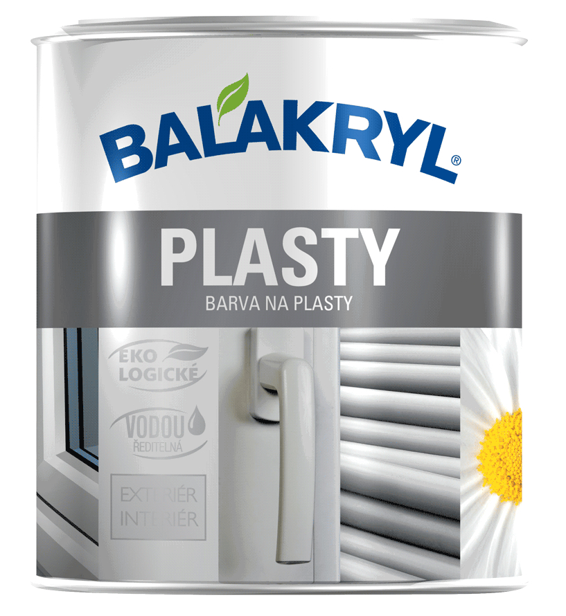 BALAKRYL PLASTY - Plastic paint 0.7 kg 0100 - white