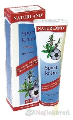 Naturland krém Pre športovcov 100 ml
