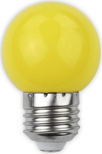LTC rotin artificiel Avide Ampoule LED colorée E27 1W 30lm jaune, pour jardin