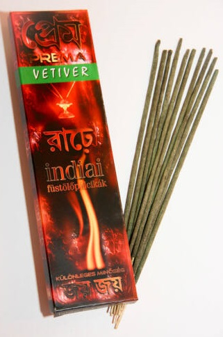 Goloka Prema Incense Sticks Vetiver (10pcs)