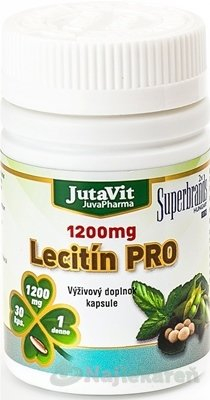 JutaVit Lecitín Pro 1200 mg 30 cps
