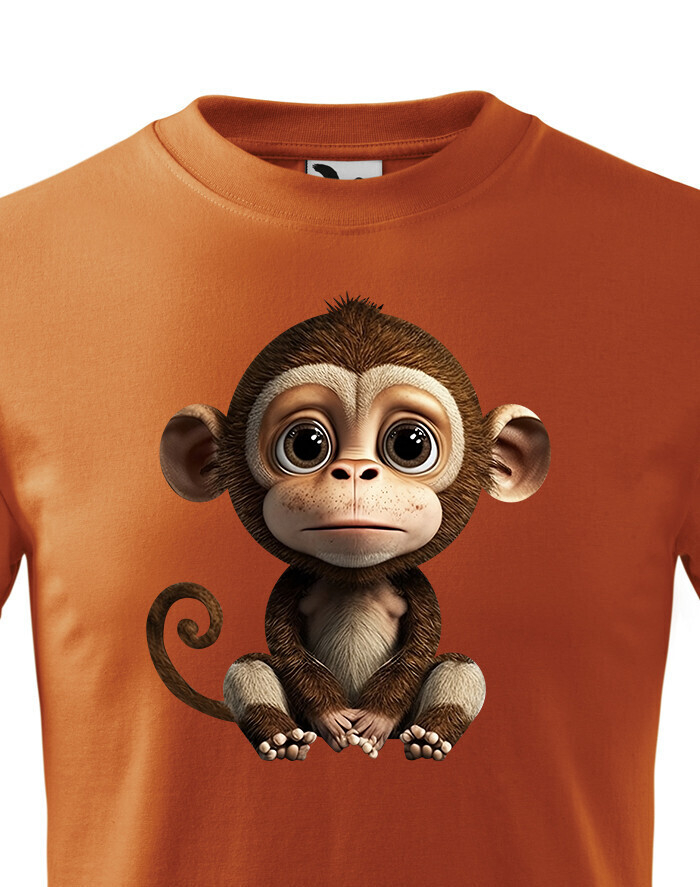 Dětské triko Opička