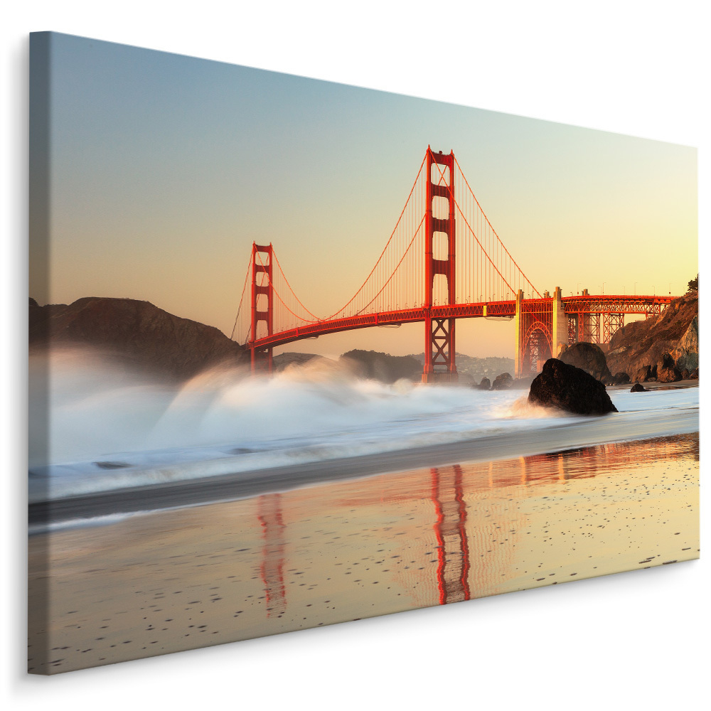 MyBestHome BOX Plátno Golden Gate Bridge, San Francisco III. Varianta: 30x20