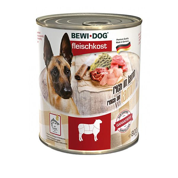 New BEWI DOG konzerv – Bárány, 800g