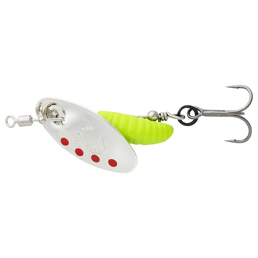 Savage Gear Sticklebait Spinners Silver Red Lime, méret 0, 2.2g