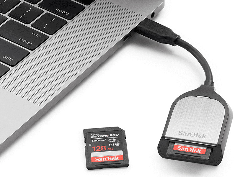 SanDisk čtečka karet, USB Type-C Reader for SD UHS-I and UHS-II Cards