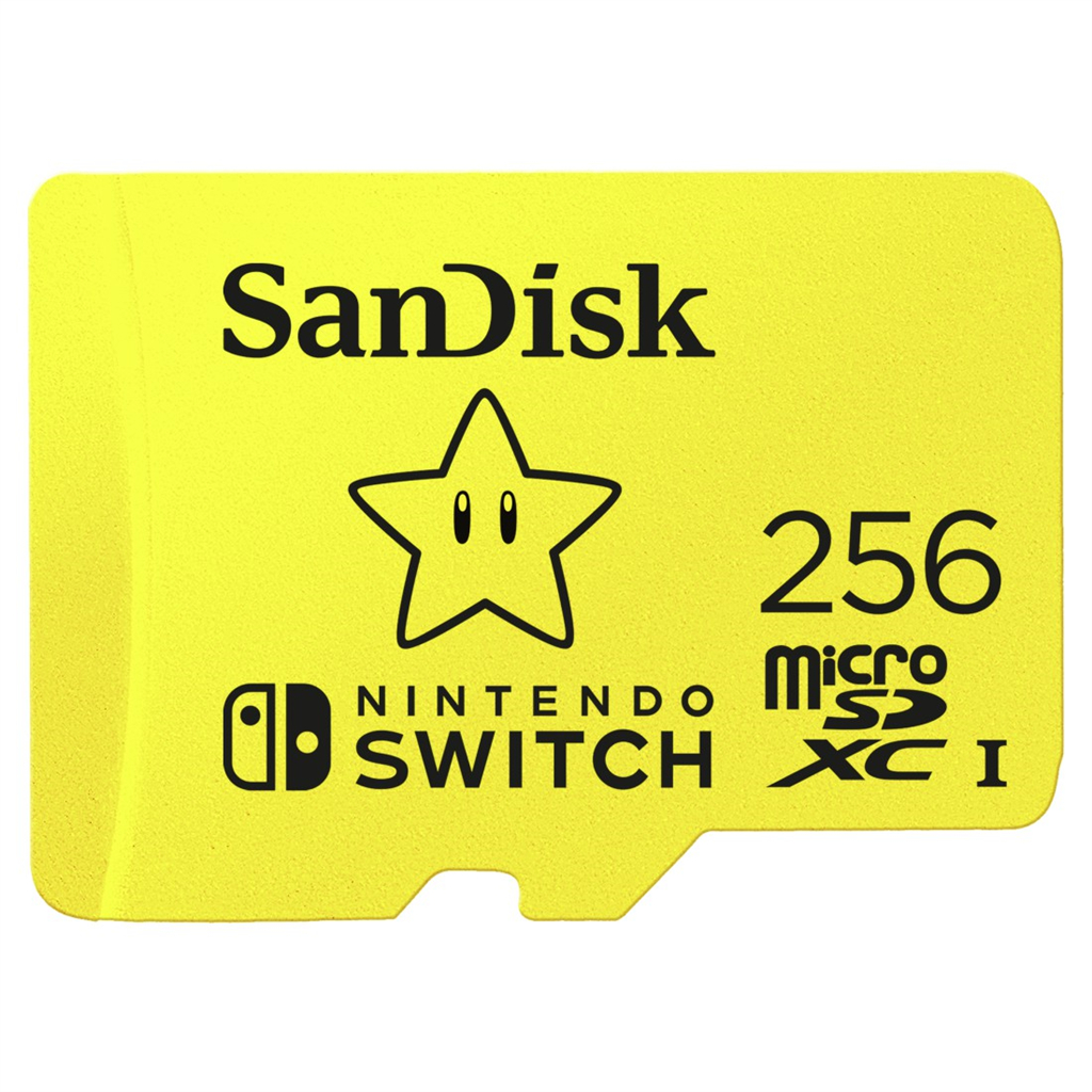 SanDisk Nintendo Switch microSDXC 256GB SDSQXAO-256G-GNCZN