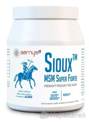 Barny's Sioux MSM Super Forte prášok 600 g