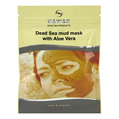 KAWAR - Mască facială cu Aloe vera pungă de 75 g