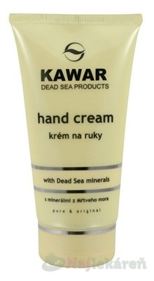 KAWAR Krém na ruce s minerály z Mrtvého moře 150ml