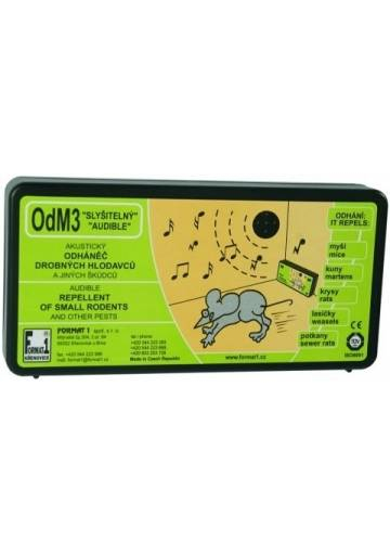 Plašič a odháňač na myši a kuny OdM3 bez regulácie hlasitosti s adaptérom