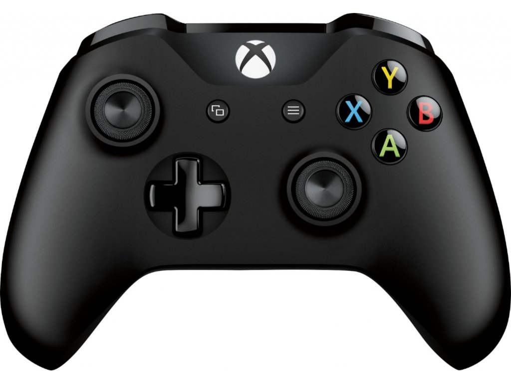 Microsoft Xbox One S Wireless Controller mit Audiobuchse in Schwarz - gebraucht A