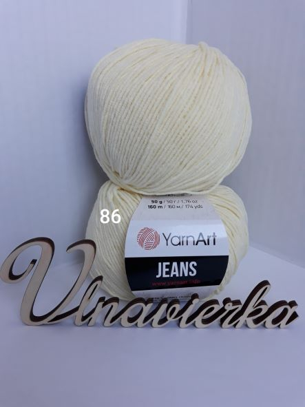 YarnArt Jeans 86 Vanilla