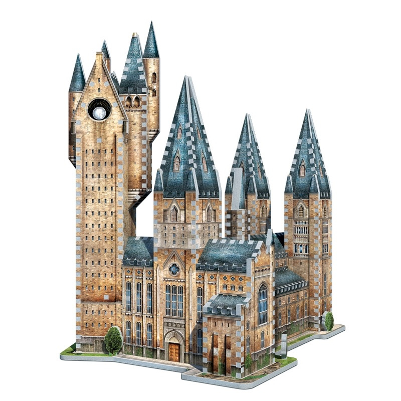Wrebbit Harry Potter 3D Puzzle: Bradavice - Astronomická věž, 875 dílků - 50cm