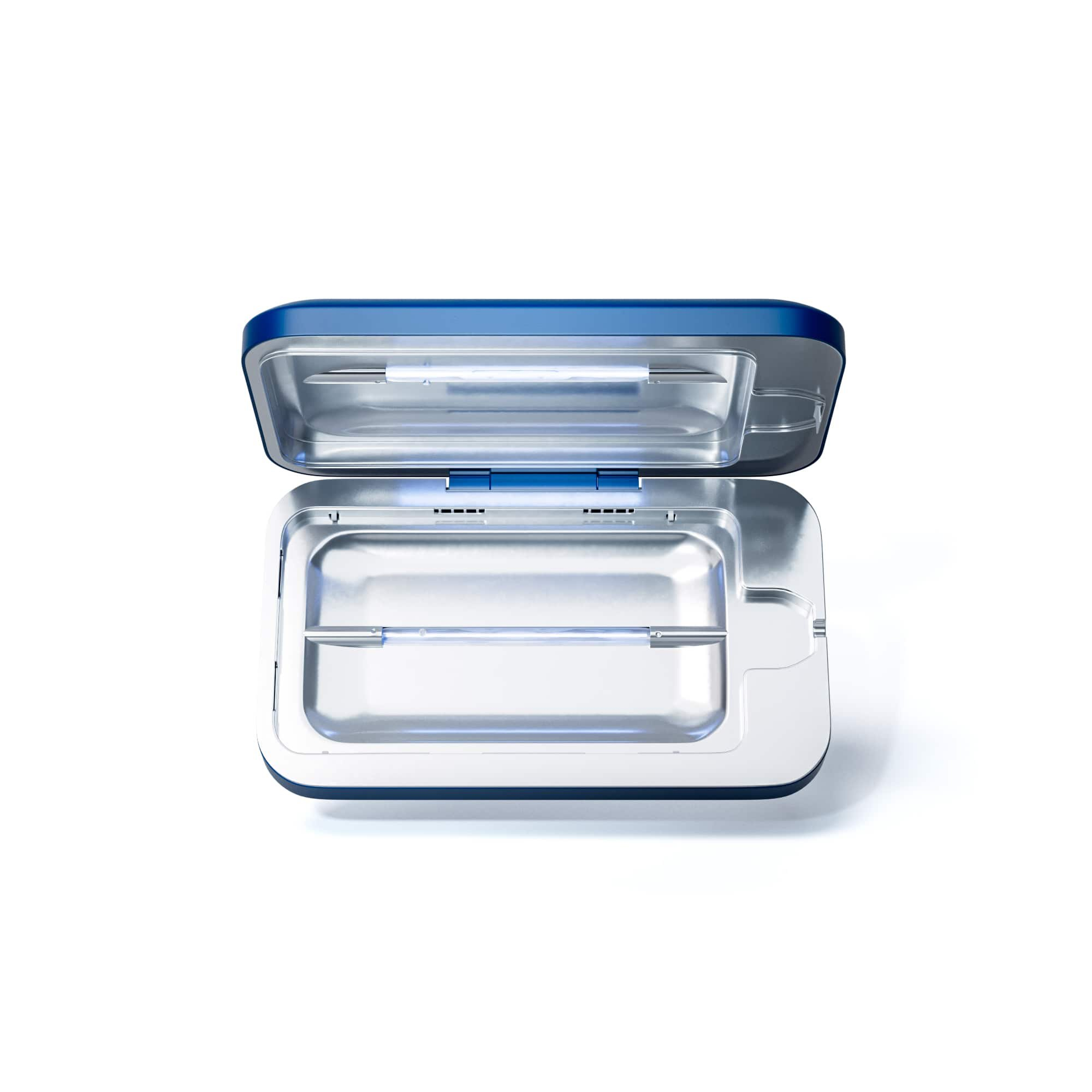 Desinfektionsbox PhoneSoap GO Indigo e-Desinfektionsbox mit Ladegerät