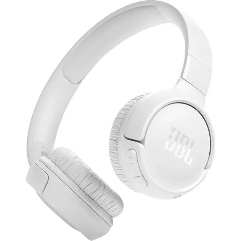JBL Tune 520BT Bluetooth Headset White Headphones