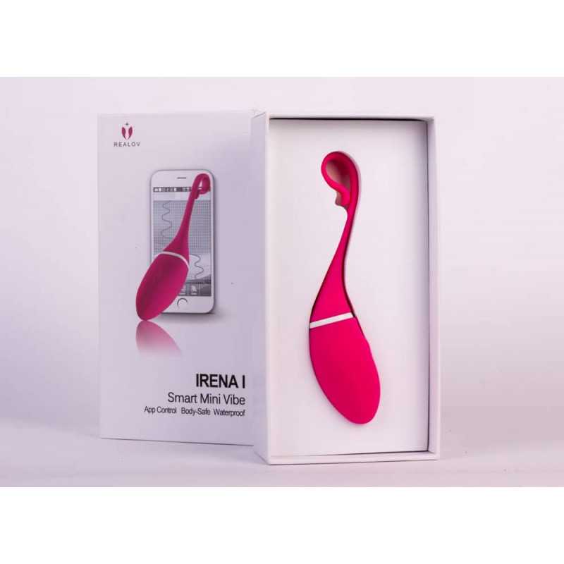Realov Irena - inteligentní, nabíjecí vibrační vajíčko (růžové)