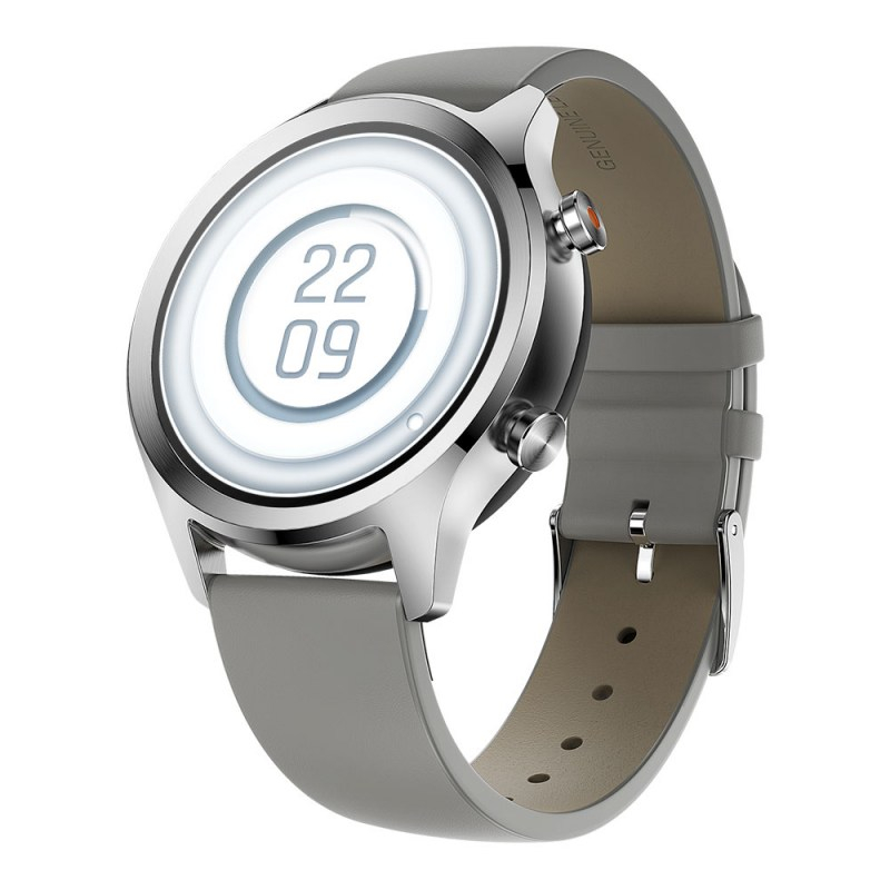 Smart hodinky TicWatch C2 Plus, strieborné