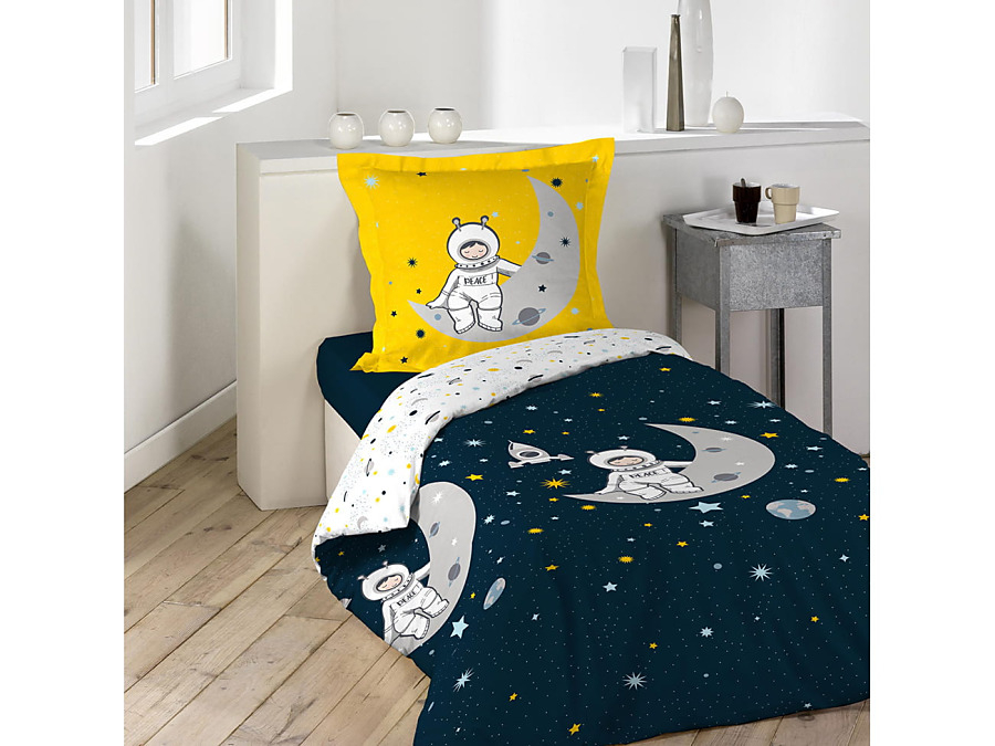 Detské posteľné obliečky PETIT ASTRONAUTE 140×200