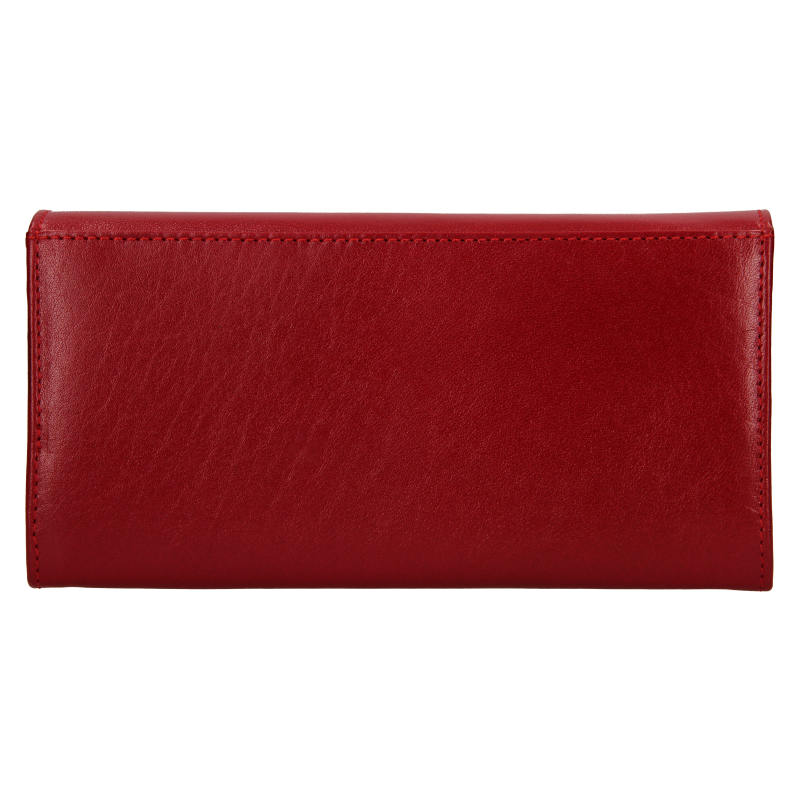 Lagen Dámska peňaženka kožená 50452 Červená/Čierna