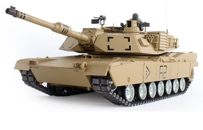 RC TANK M1A2 ABRAMS 1:16, sound and smoke effects, steel limited edition, shoots pellets