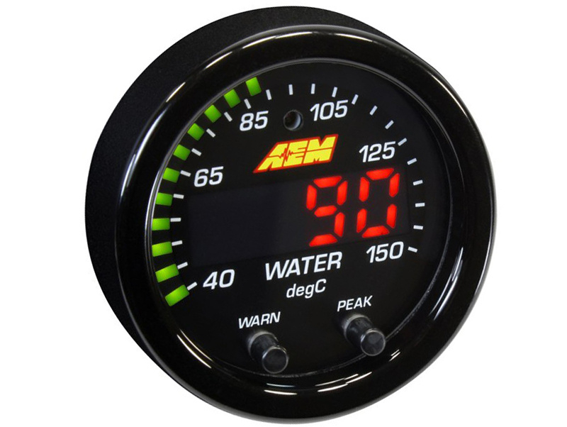 Wskaźnik pomocniczy x -Series 150°C - Woda/Skrzynia biegów/Temperatura oleju