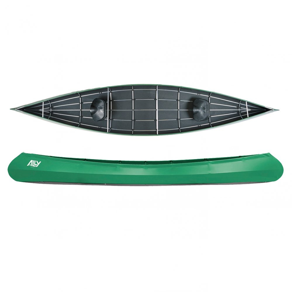 Ally canoe 16.5´ for white water - all-round series Black 16.5'