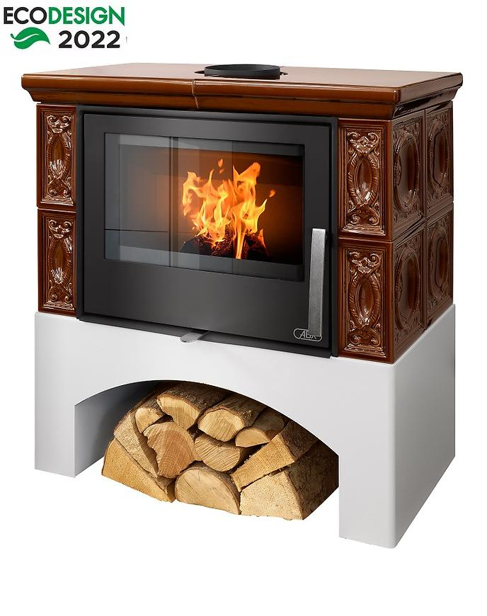 Fireplace stove Panonie Exclusive brown