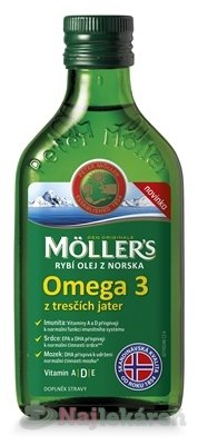 Mollers Omega 3 Természetes olaj 250 ml